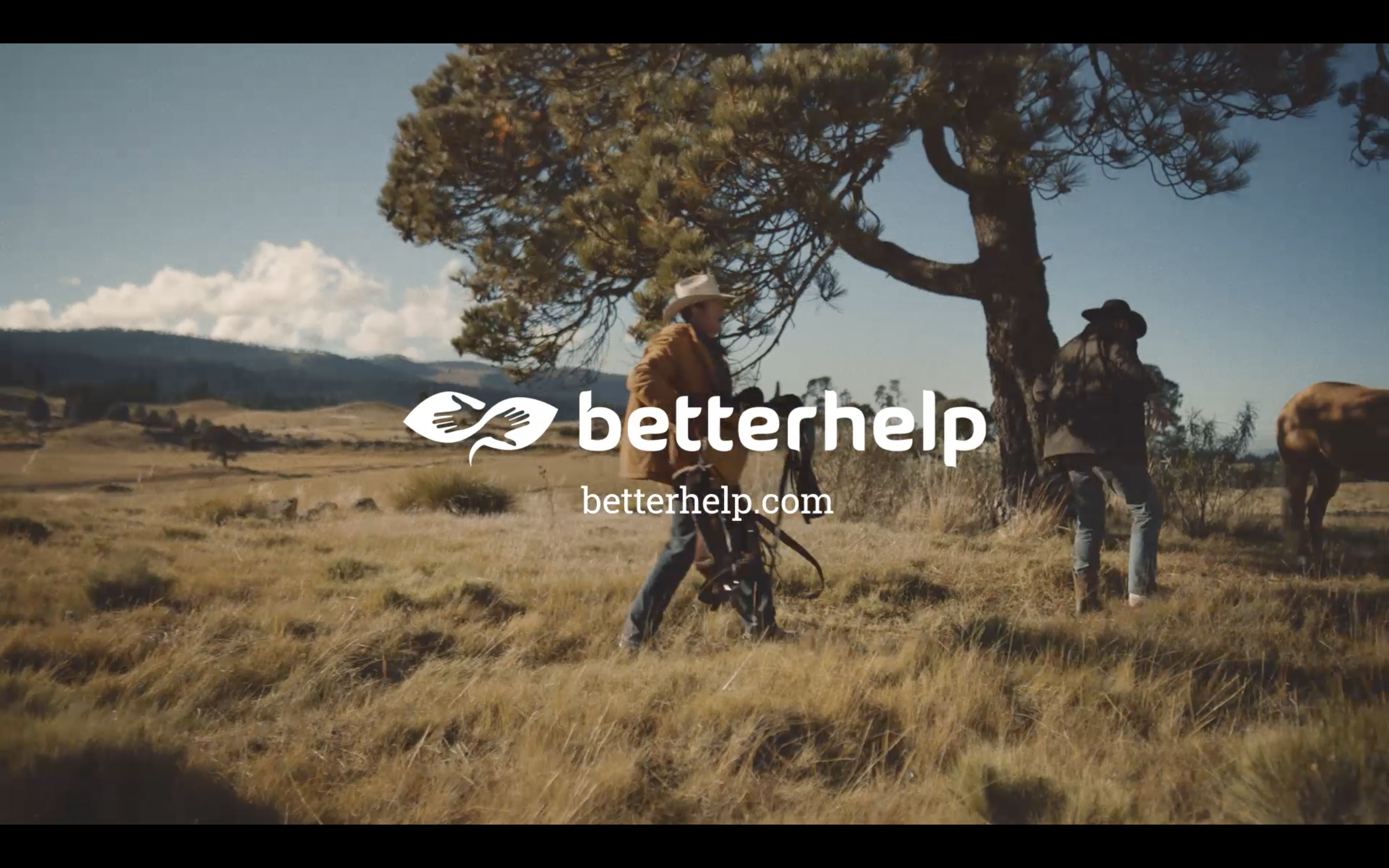 BetterHelp Challenging Mental Health Stigmas - Long Ranger End Card With BetterHelp Logo